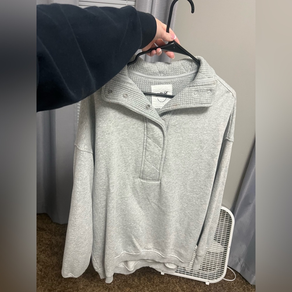 Aerie Gray Women's Sweatshirt